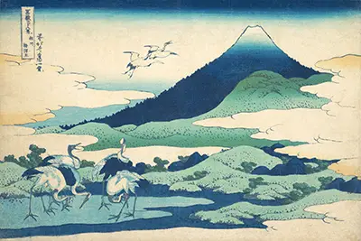 Umezawa in Sagami Province Hokusai
